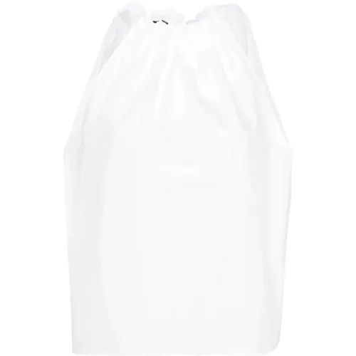 Weiße Topwear für Frauen Ss24 , Damen, Größe: M - pinko - Modalova