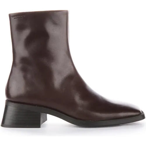 Modern Leather Boots with Flared Heels , female, Sizes: 7 UK - Vagabond Shoemakers - Modalova