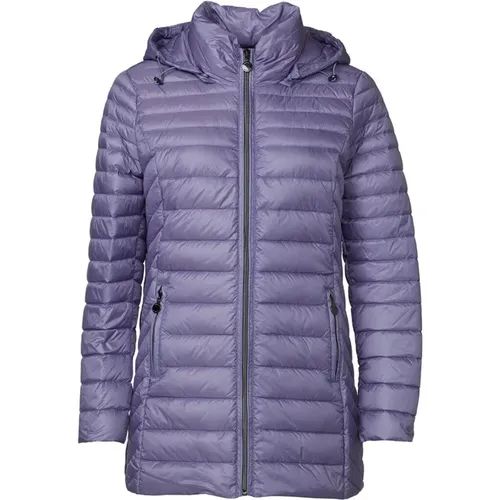 Light Down Jacket Lavender Quilted Women , female, Sizes: 4XL, XL, 3XL, M, 5XL, 6XL, L, 2XL - Danwear - Modalova