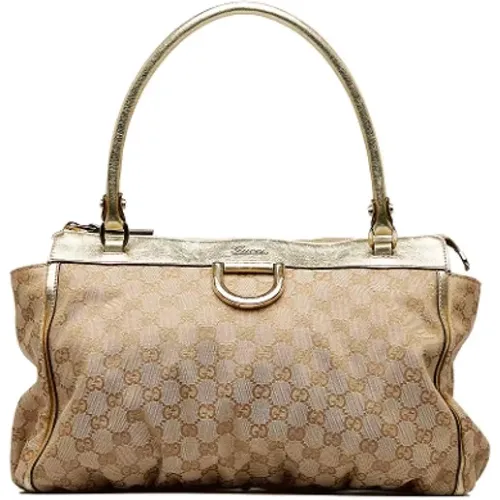 Pre-owned Canvas handbags , female, Sizes: ONE SIZE - Gucci Vintage - Modalova