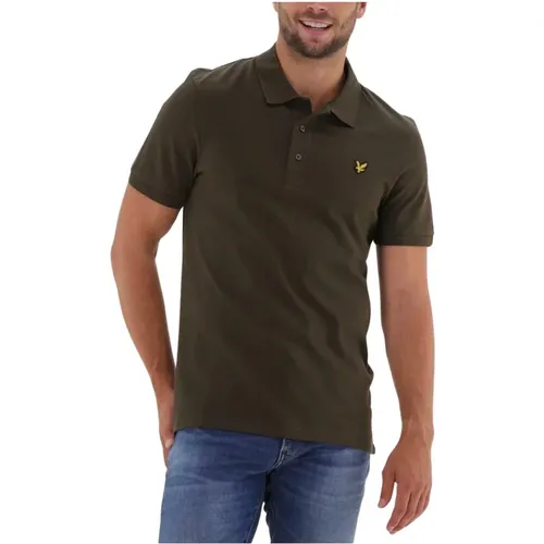 Herren Polo T-shirt , Herren, Größe: XS - Lyle & Scott - Modalova