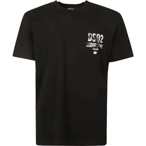 Men's Clothing T-Shirts & Polos Ss24 , male, Sizes: L - Dsquared2 - Modalova