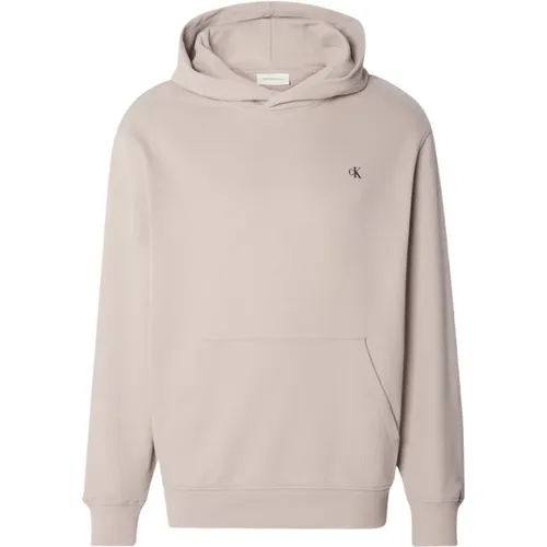 Stilvolles Hoodie mit Kapuze , Herren, Größe: S - Calvin Klein - Modalova