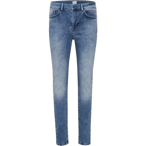 Slim Fit Light Denim Jeans , female, Sizes: W30, W32, W28, W26, W33, W29, W31, W27 - Saint Tropez - Modalova