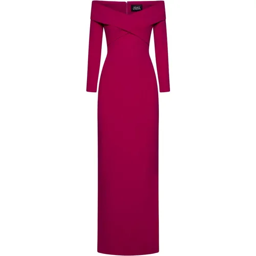 Fuchsia Dresses for Women , female, Sizes: M - Solace London - Modalova