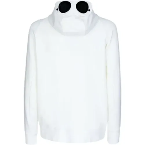 Diagonal Raised Fleece Goggle Kapuzenpullover , Herren, Größe: XL - C.P. Company - Modalova