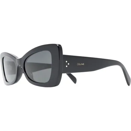 Schwarze Sonnenbrille für den täglichen Gebrauch , Damen, Größe: 54 MM - Celine - Modalova