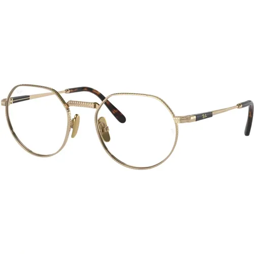 Jack Titanium RX 8265V Eyewear Frames , unisex, Sizes: 51 MM - Ray-Ban - Modalova