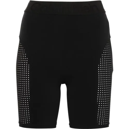 Sportliche Schwarze Jersey Shorts - Calvin Klein - Modalova