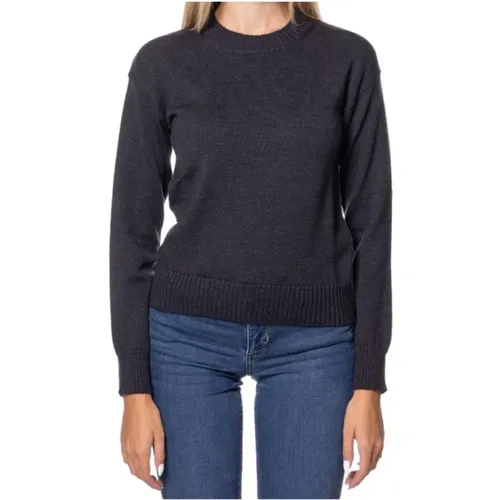 Grey Sweaters - Fedra Collection , female, Sizes: M, L - Max Mara - Modalova