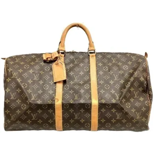 Pre-owned Canvas travel-bags , female, Sizes: ONE SIZE - Louis Vuitton Vintage - Modalova