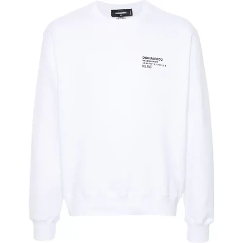 Cool Fit Pullover mit Druck - Dsquared2 - Modalova