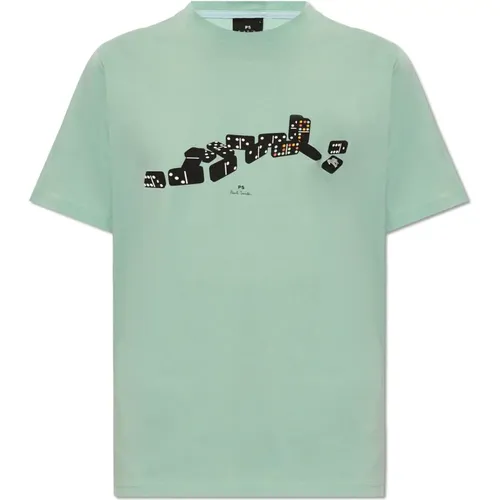 T-Shirt mit Logo , Herren, Größe: L - PS By Paul Smith - Modalova