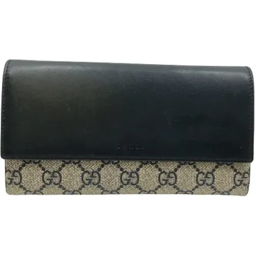 Pre-owned Leather wallets , female, Sizes: ONE SIZE - Gucci Vintage - Modalova