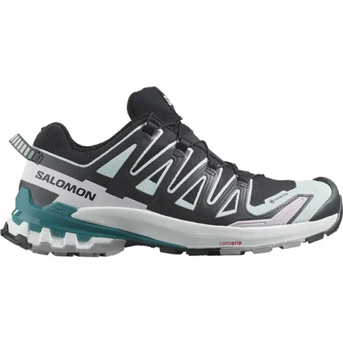 D V9 GTX W Sneakers Schwarz/Blau , Damen, Größe: 39 1/2 EU - Salomon - Modalova