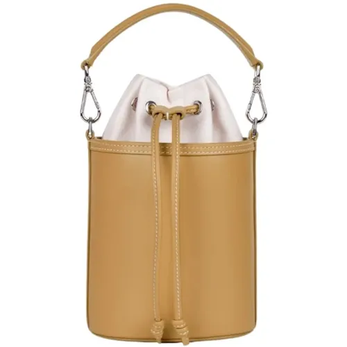 Champagne Napa Cinch Bag , female, Sizes: ONE SIZE - Marina Raphael - Modalova