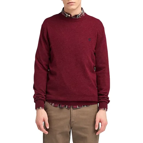 Bordeaux Merino Crew Sweater , Herren, Größe: 3XL - Timberland - Modalova