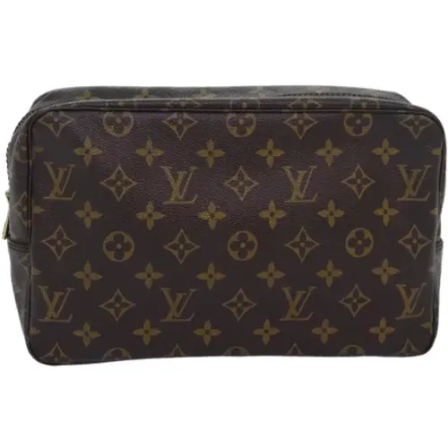 Pre-owned Canvas clutches , female, Sizes: ONE SIZE - Louis Vuitton Vintage - Modalova