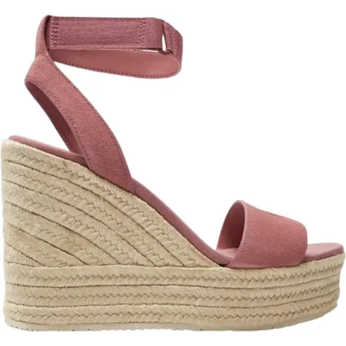 Stylish Sandals for Summer Days , female, Sizes: 5 UK, 6 UK, 4 UK, 3 UK - Calvin Klein - Modalova