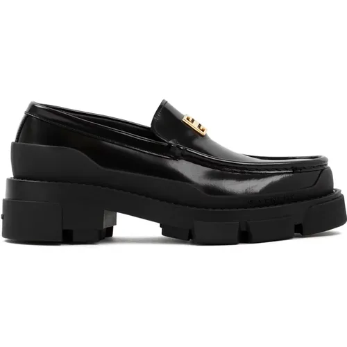 Terra Leather Loafers , Damen, Größe: 36 1/2 EU - Givenchy - Modalova