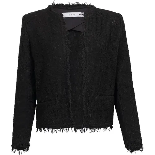 Schicke Fringed Jacket , Damen, Größe: S - IRO - Modalova