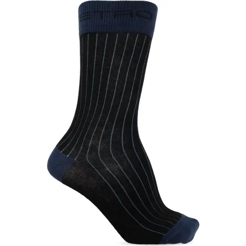 Cotton socks , male, Sizes: S - ETRO - Modalova