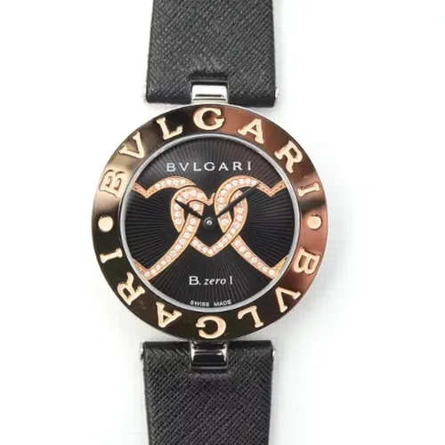 Pre-owned Stainless Steel watches , female, Sizes: ONE SIZE - Bvlgari Vintage - Modalova