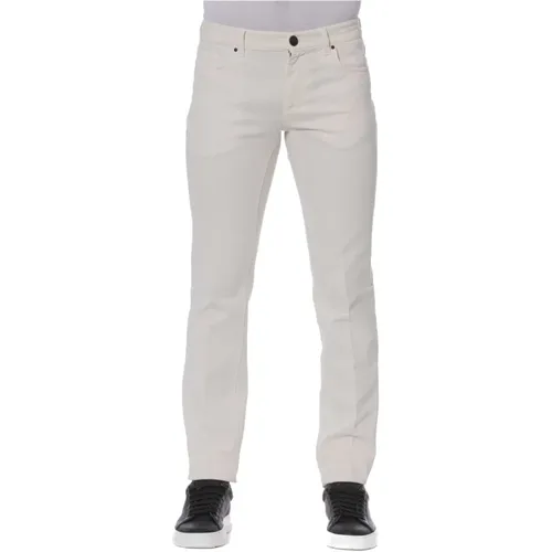 Stylish Jeans with Button and Zip Closure , male, Sizes: W33, W32, W35, W34 - Trussardi - Modalova