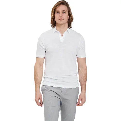 Mens Polo Shirt , male, Sizes: 2XL - Gran Sasso - Modalova