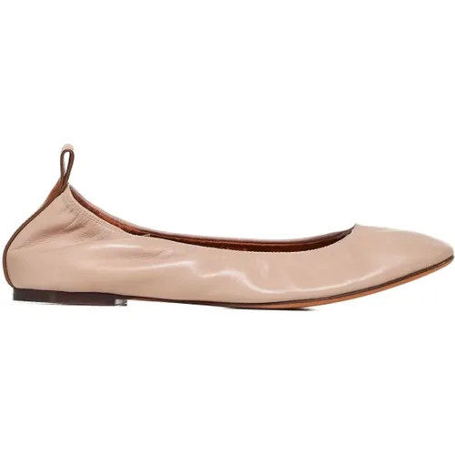 Flat Shoes , female, Sizes: 3 UK, 4 UK - Lanvin - Modalova