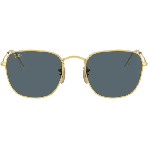 Rb3857 Frank Legend Gold Polarized Sunglasses , female, Sizes: 51 MM - Ray-Ban - Modalova