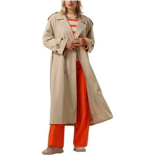 Trenchcoat Jacke für Damen , Damen, Größe: M - Modström - Modalova
