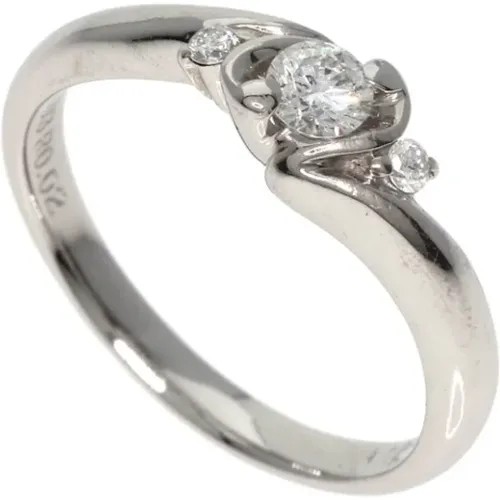 Pre-owned Platinum rings , female, Sizes: ONE SIZE - Celine Vintage - Modalova