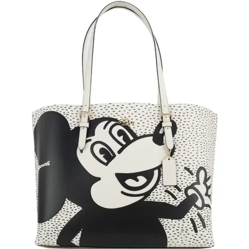 Mickey Mouse X Keith Haring Tote Tasche - Coach - Modalova