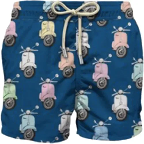 Mens Beachwear Special Edition Vespa , male, Sizes: XL, M, S - MC2 Saint Barth - Modalova