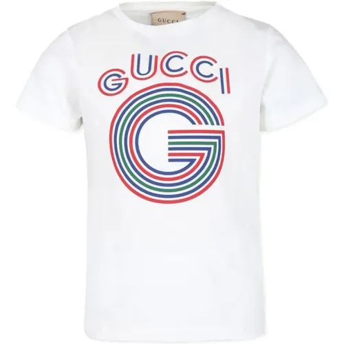 Weißes Kurzarm T-Shirt Gucci - Gucci - Modalova