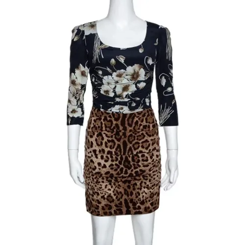 Pre-owned Silk dresses , female, Sizes: S - Dolce & Gabbana Pre-owned - Modalova