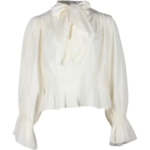 Pre-owned Silk tops , female, Sizes: XS - Chloé Pre-owned - Modalova