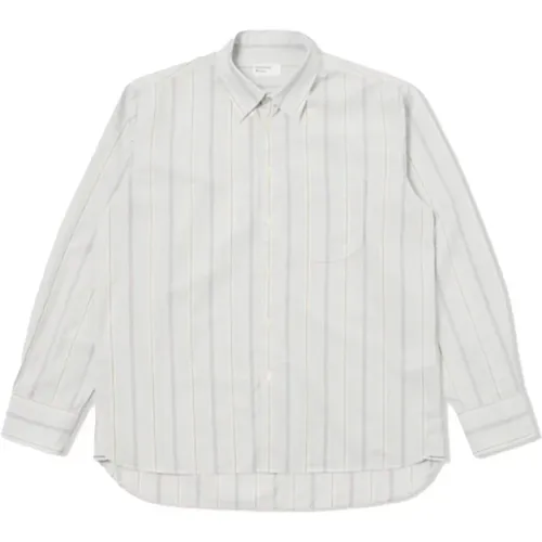 Striped Sydney Shirt for Lazy Days , male, Sizes: L, S - Universal Works - Modalova