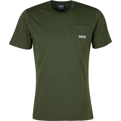 Classic Radok Pocket T-Shirt , male, Sizes: L, XL, 2XL - Barbour - Modalova