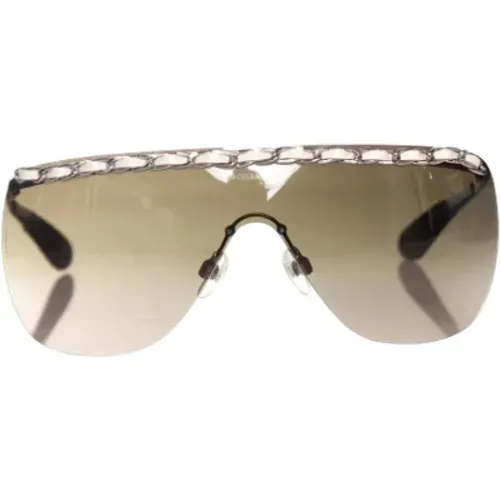 Pre-owned Plastic sunglasses , female, Sizes: ONE SIZE - Chanel Vintage - Modalova