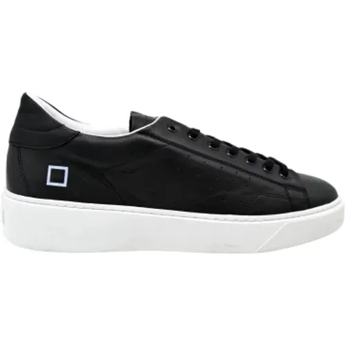 Leather Sneakers for Men , male, Sizes: 10 UK, 11 UK, 12 UK - D.a.t.e. - Modalova