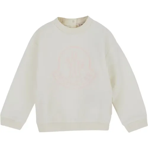 Logo Sweatshirt, Klassischer Stil - Moncler - Modalova