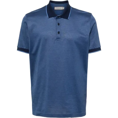 Polo Shirts , male, Sizes: 4XL, XL, 2XL - Canali - Modalova