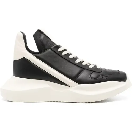 Perforated Sneakers with Chunky Rubber Sole , male, Sizes: 7 UK, 8 UK, 9 UK - Rick Owens - Modalova