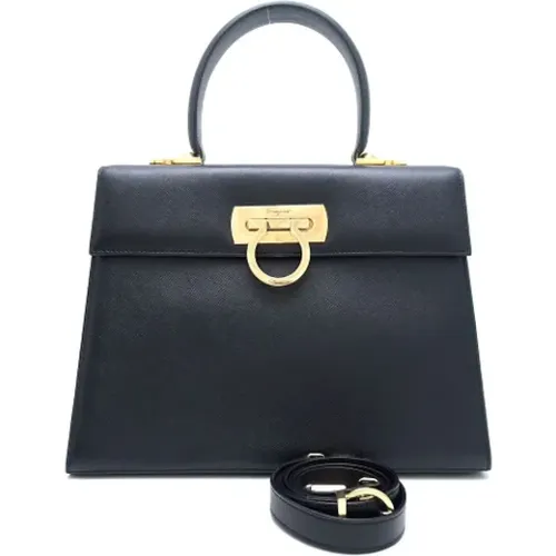 Pre-owned Leather handbags , female, Sizes: ONE SIZE - Salvatore Ferragamo Pre-owned - Modalova