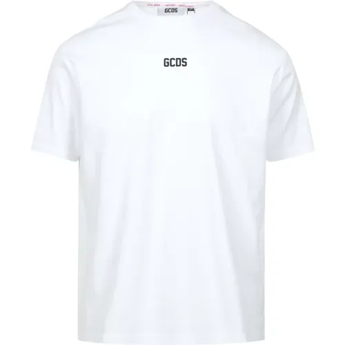 Basic Logo Regular Baumwoll T-shirt - Gcds - Modalova