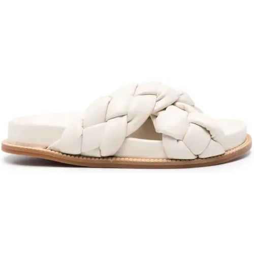 Slippers Ss24 , female, Sizes: 4 UK - Fabiana Filippi - Modalova