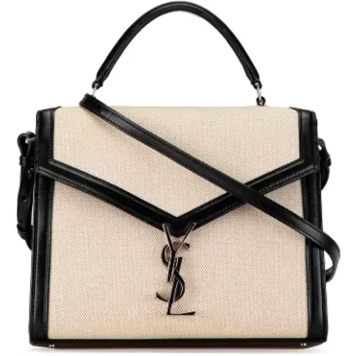 Pre-owned Canvas handbags , female, Sizes: ONE SIZE - Yves Saint Laurent Vintage - Modalova