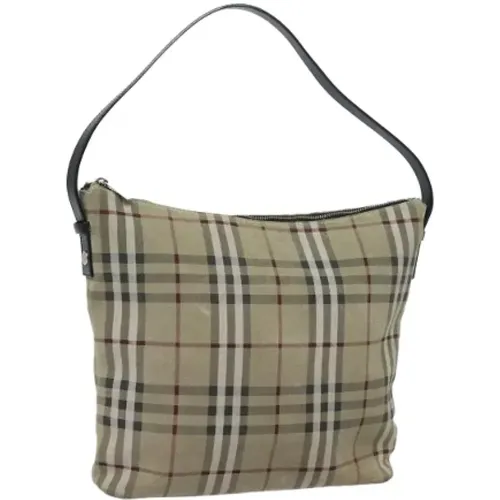 Pre-owned Wildleder schultertasche , Damen, Größe: ONE Size - Burberry Vintage - Modalova